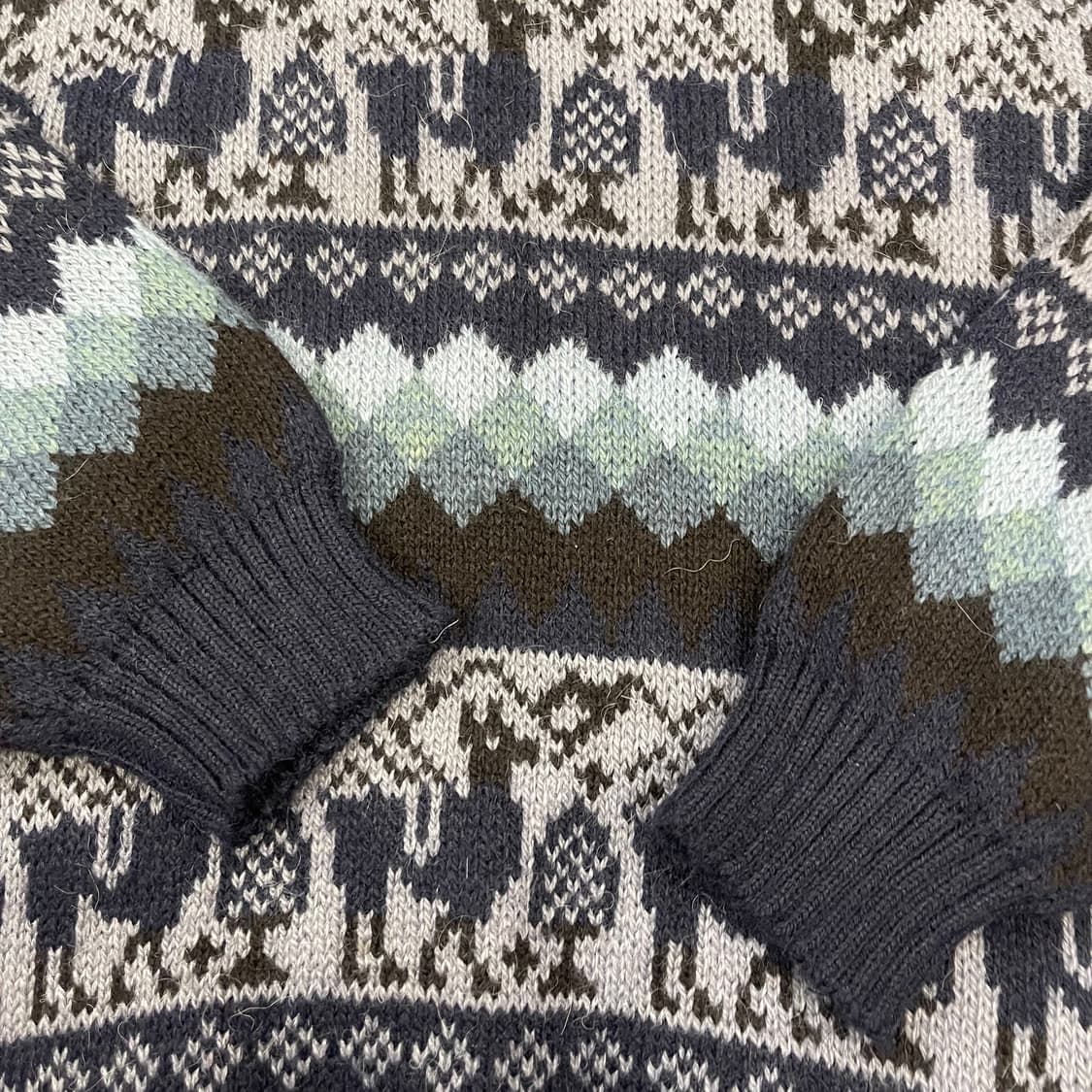 90's 100% ALPACA  sweater 상품이미지4