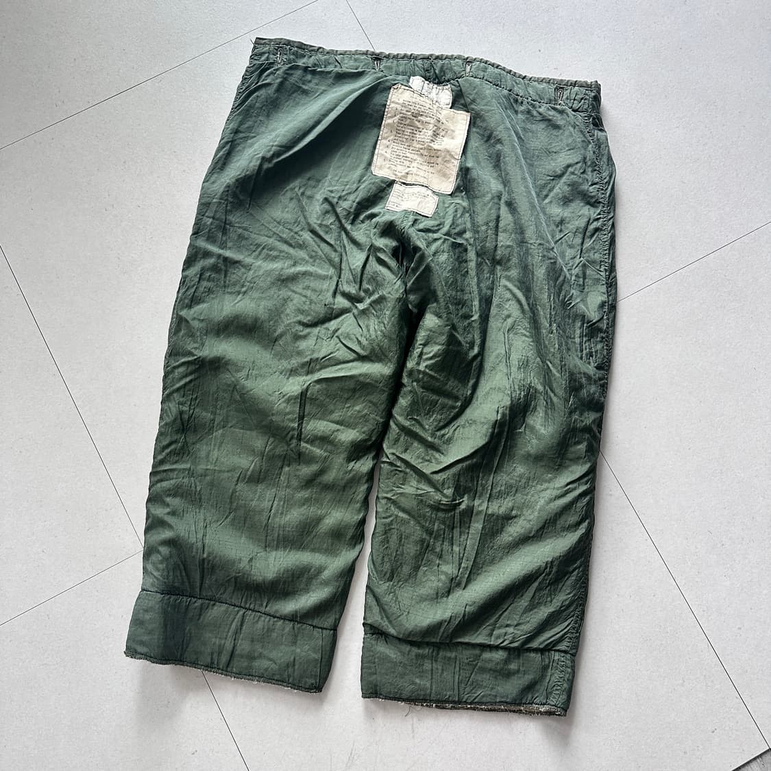 50s 오리지널 데드스탁 M51 필드 팬츠 L-R 풀셋 (내피포함) 상품이미지7