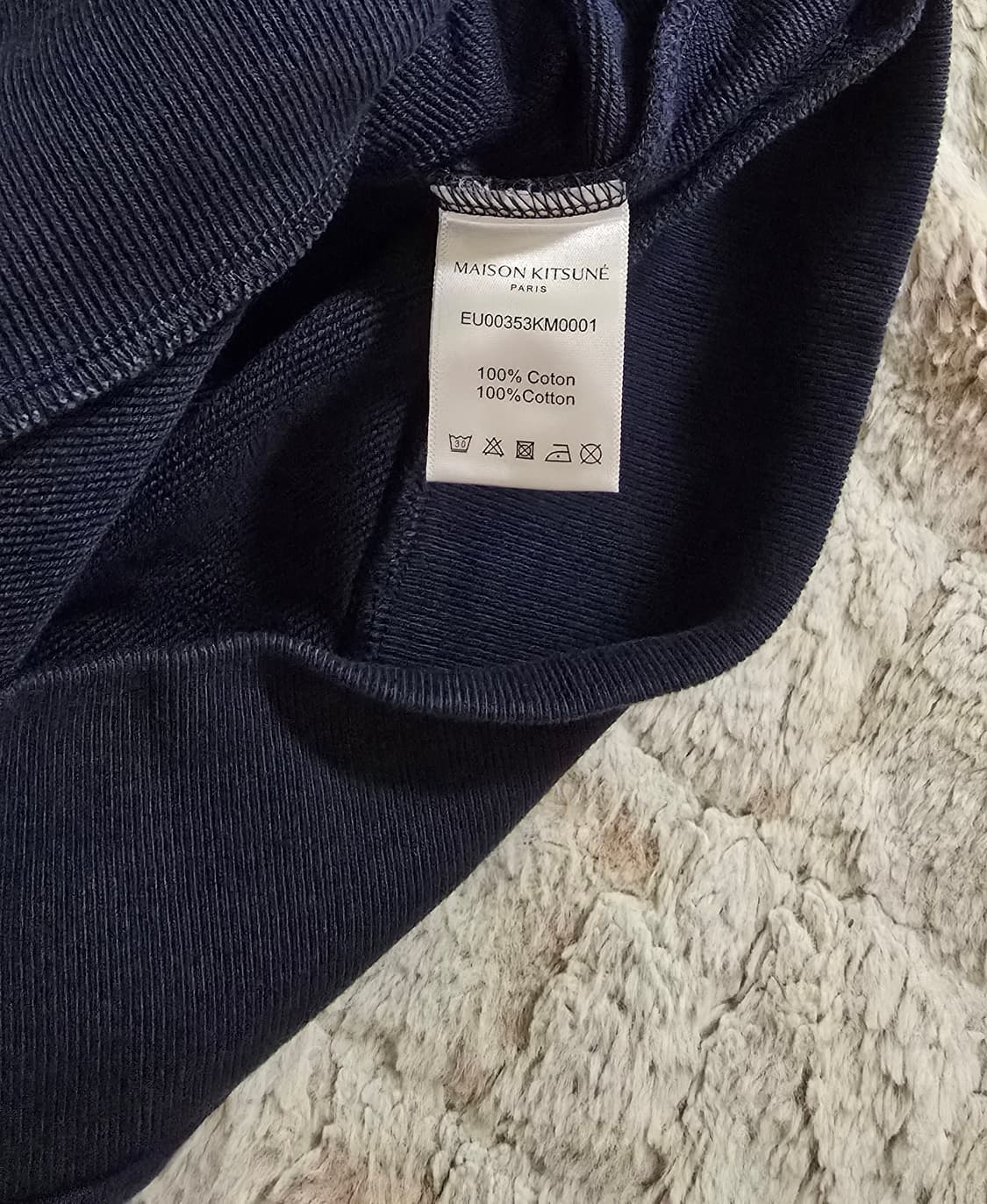 메종키츠네 더블폭스 후드티 네이비
XL사이즈(국내105사이즈) 상품이미지3
