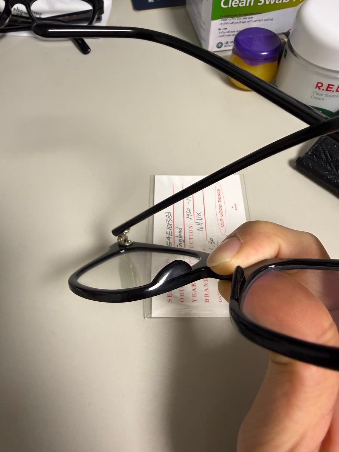 올드굿띵즈 오르오르 영국빈티지 안경 상품이미지2