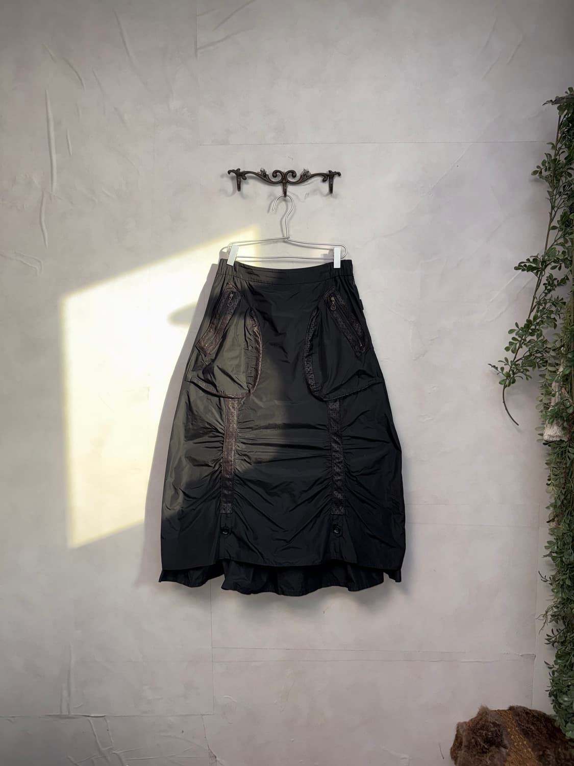 Sysmax black balloon shirring cargo sk 상품이미지1