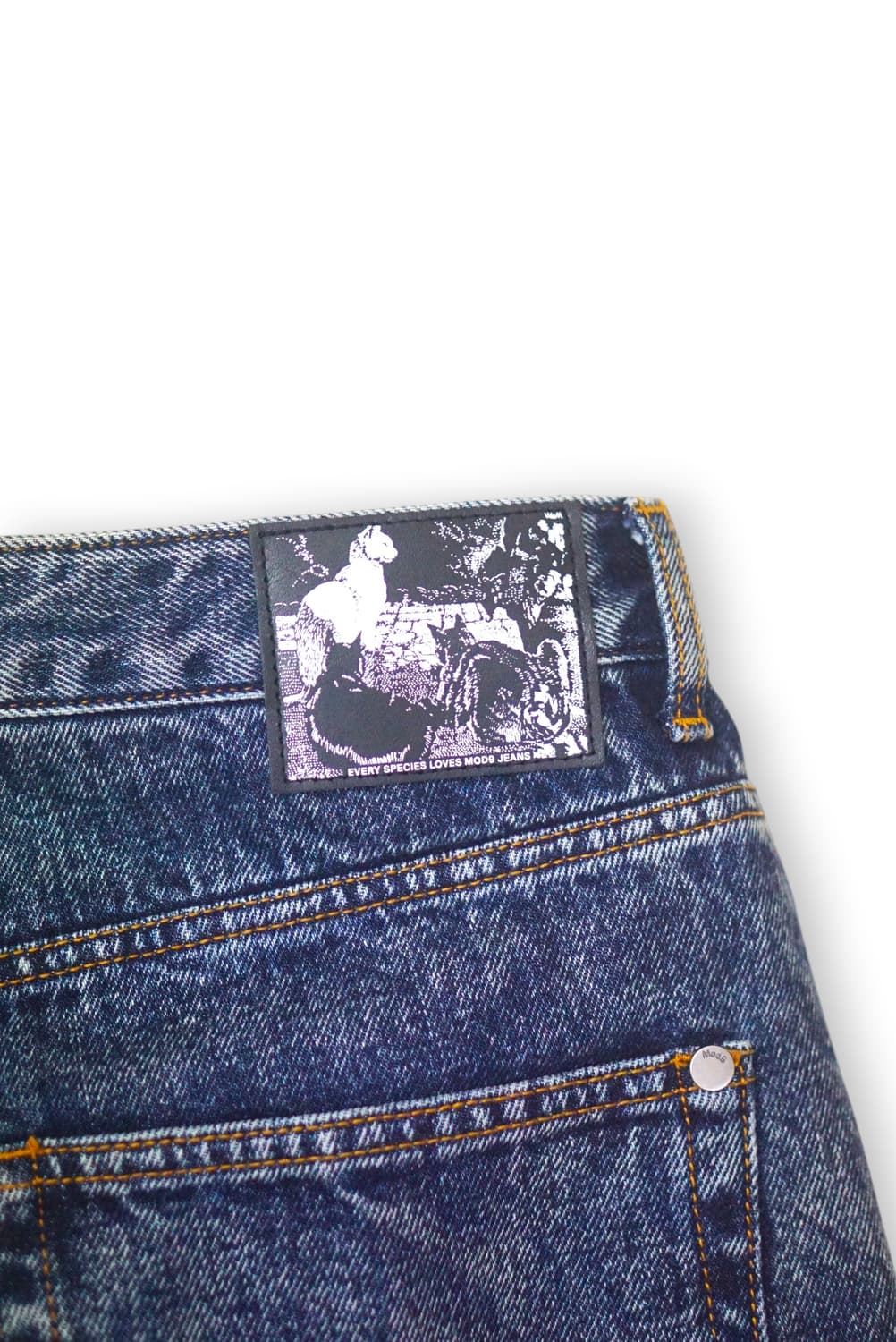 모드나인 워싱 와이드스트레이트 상품이미지5