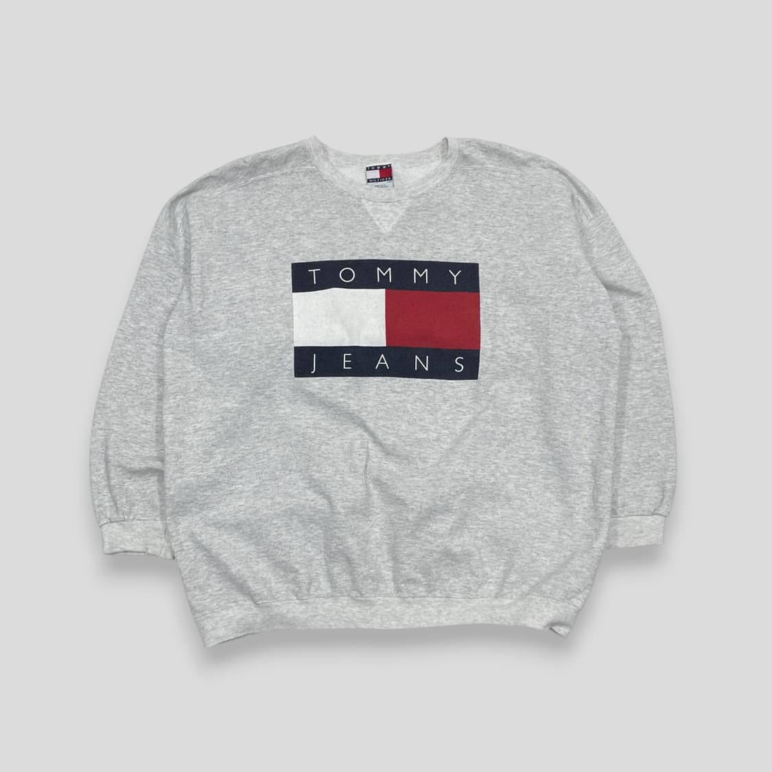 90s USA 타미힐피거 빅플래그 스웻셔츠 맨투맨 상품이미지1