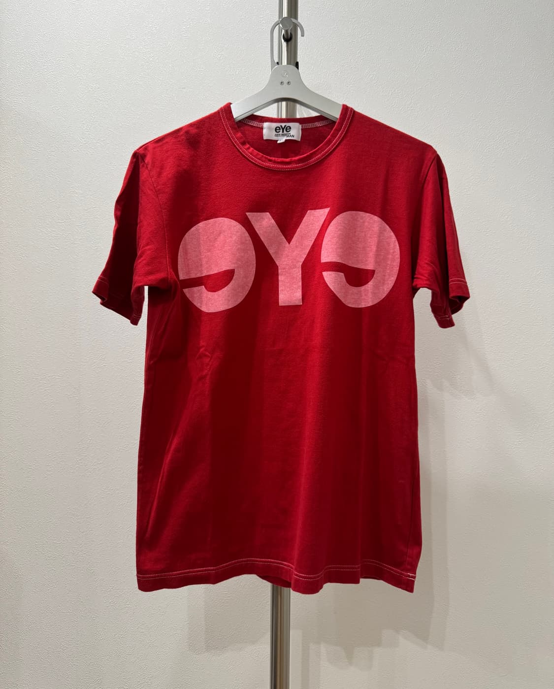 준야와타나베 10ss eYe 로고 티셔츠 상품이미지1