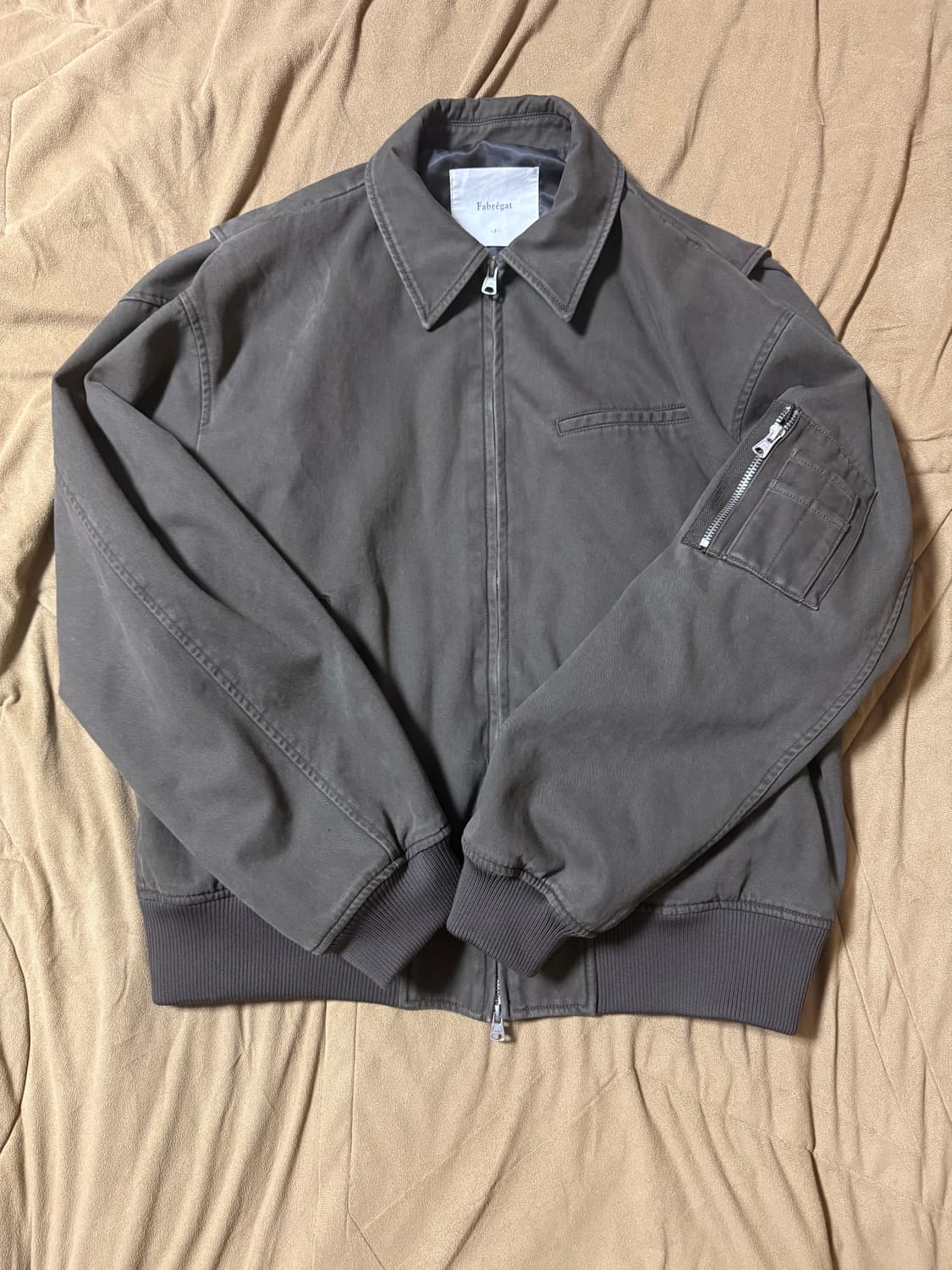 [3] 파브레가 워시드 ma-1 자켓 팝니다 상품이미지1