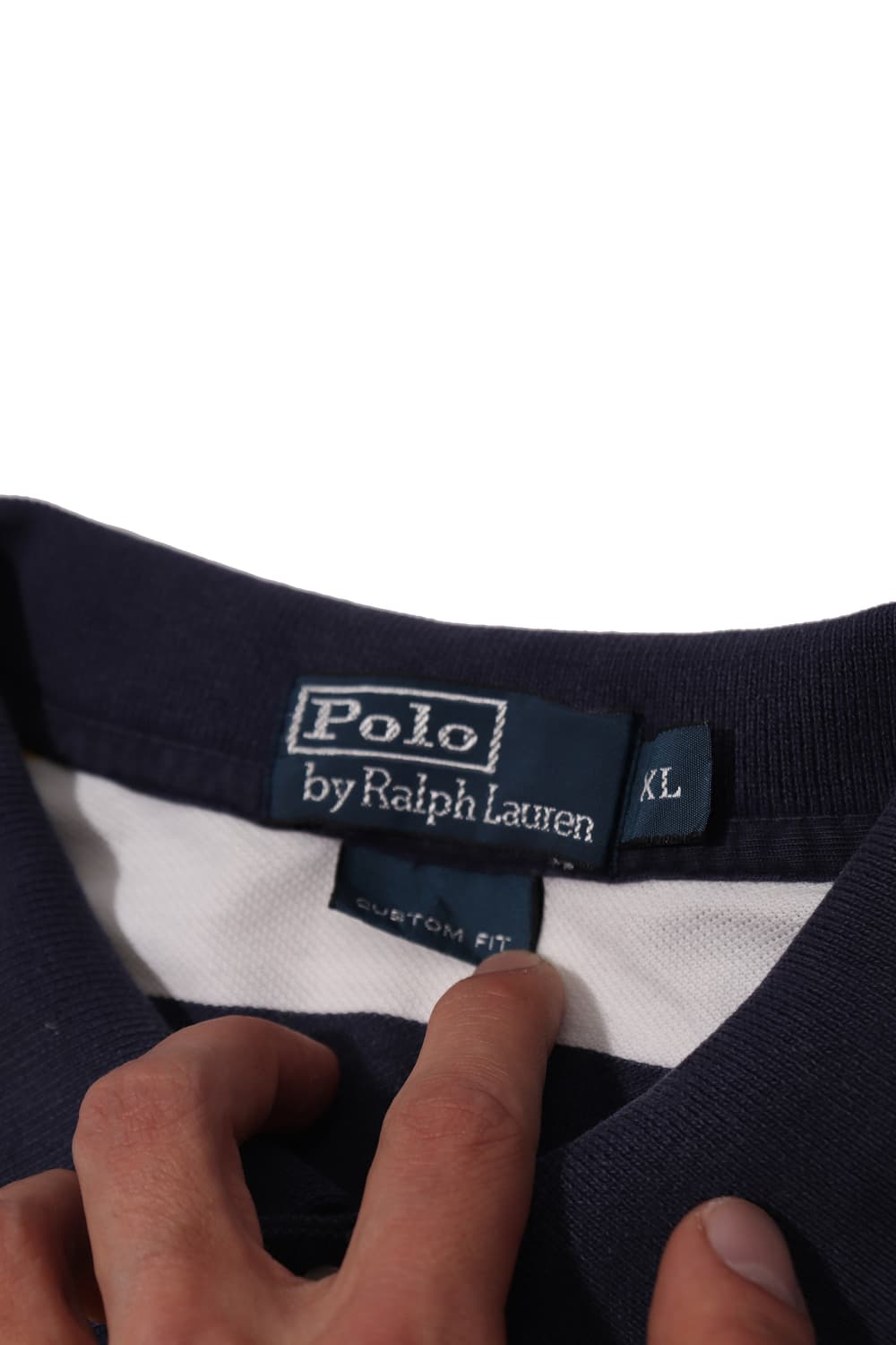 폴로 랄프 로렌 단가라 폴로 카라티 size XL 상품이미지5