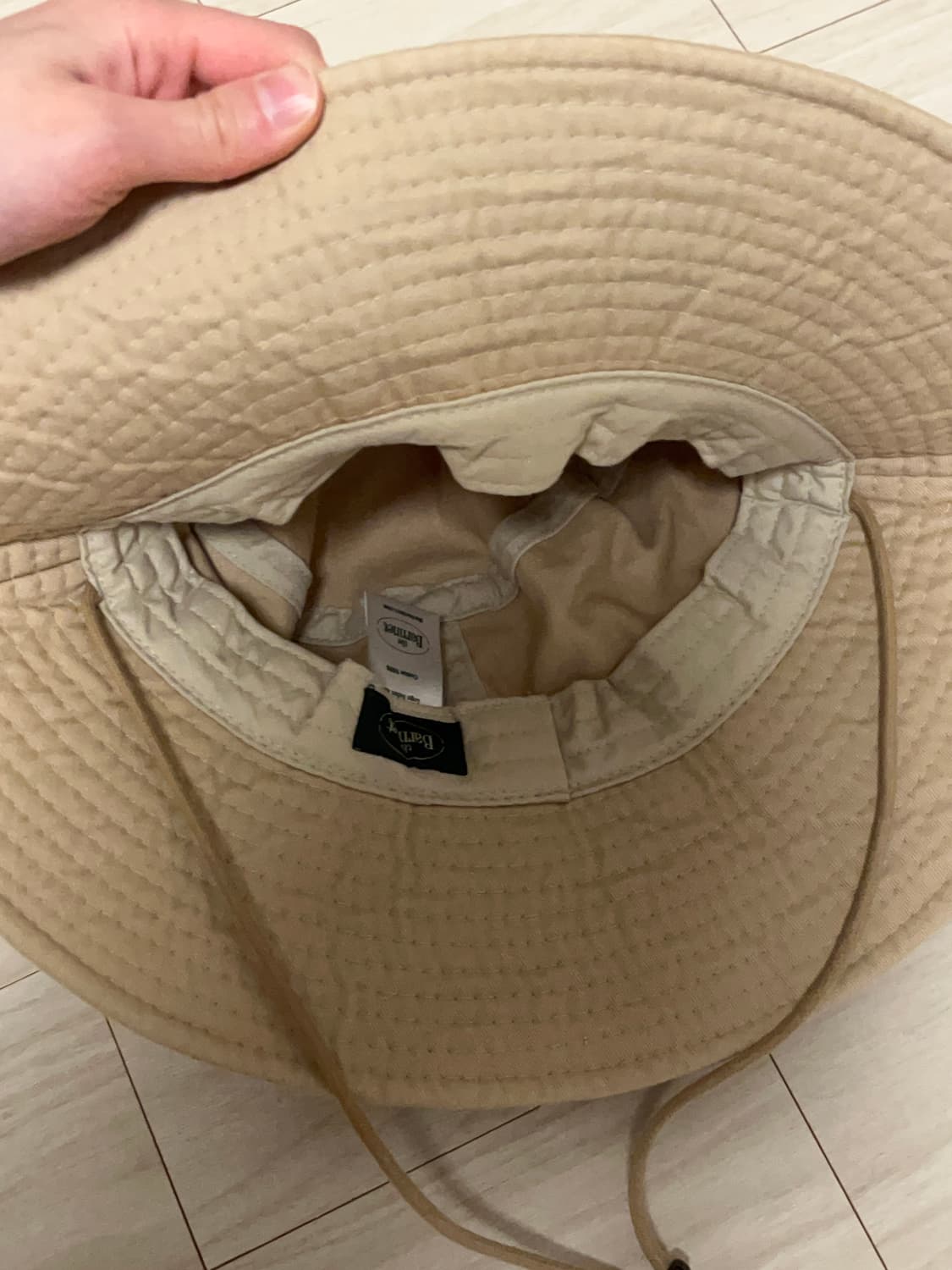 더바넷 로고 사파리 햇 상품이미지4