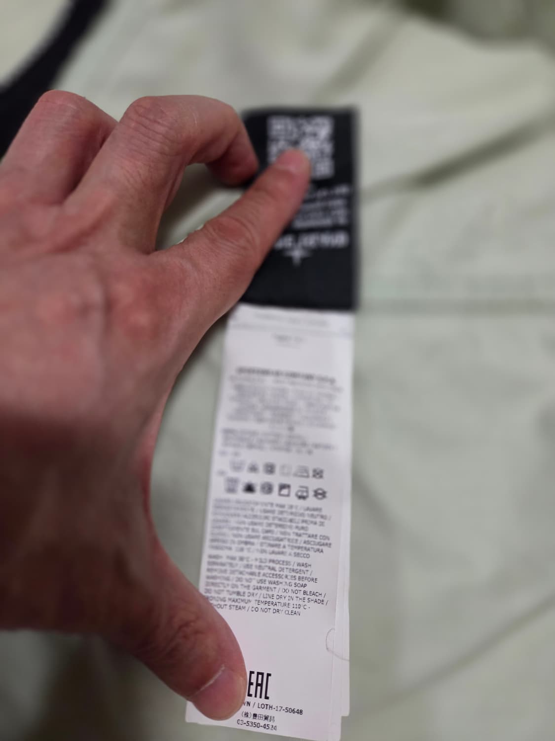 스톤아일랜드 코튼 가먼트 다잉 오버셔츠 세이지 그린 상품이미지9