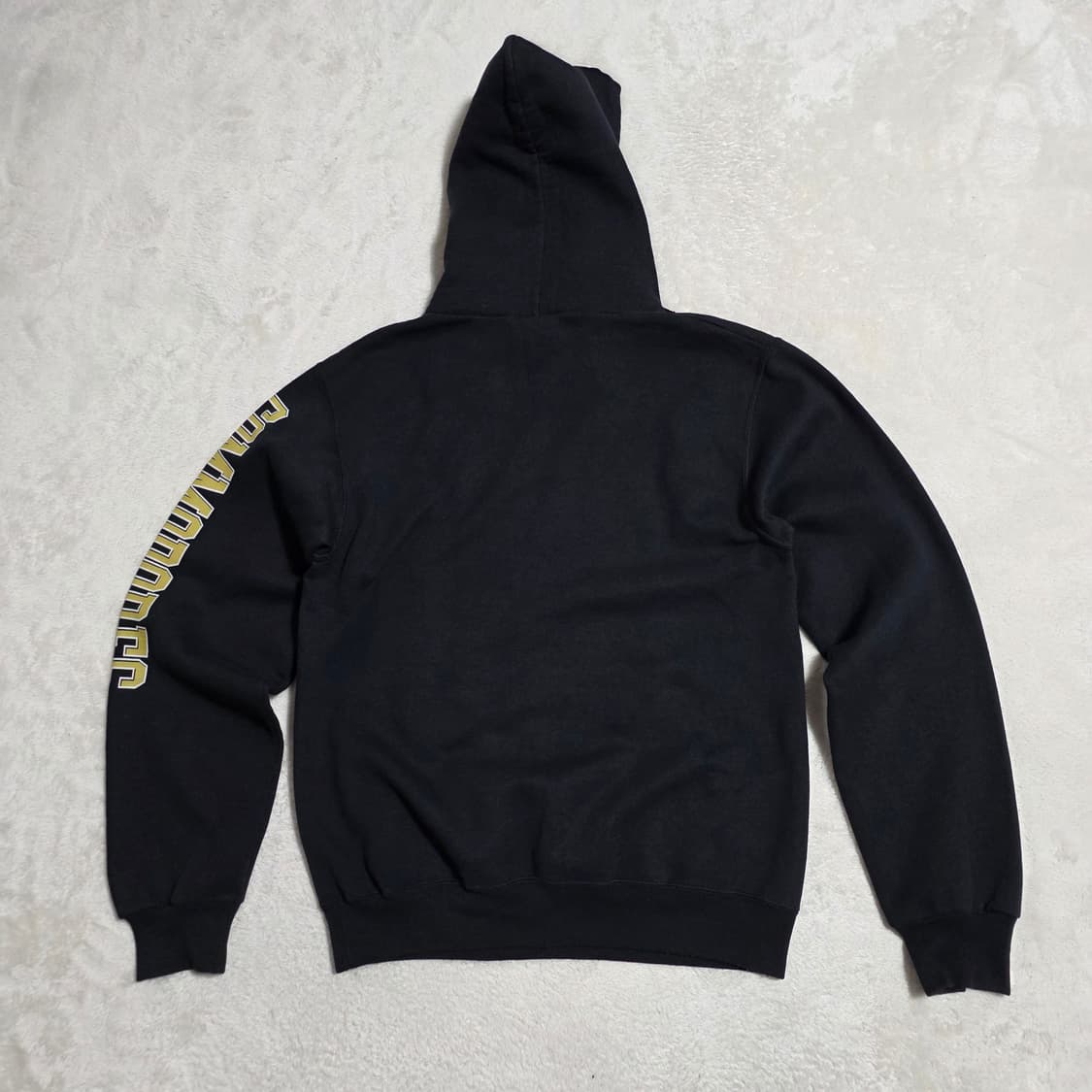 (S)챔피온 90s 밴더빌트 후드티 블랙 상품이미지4