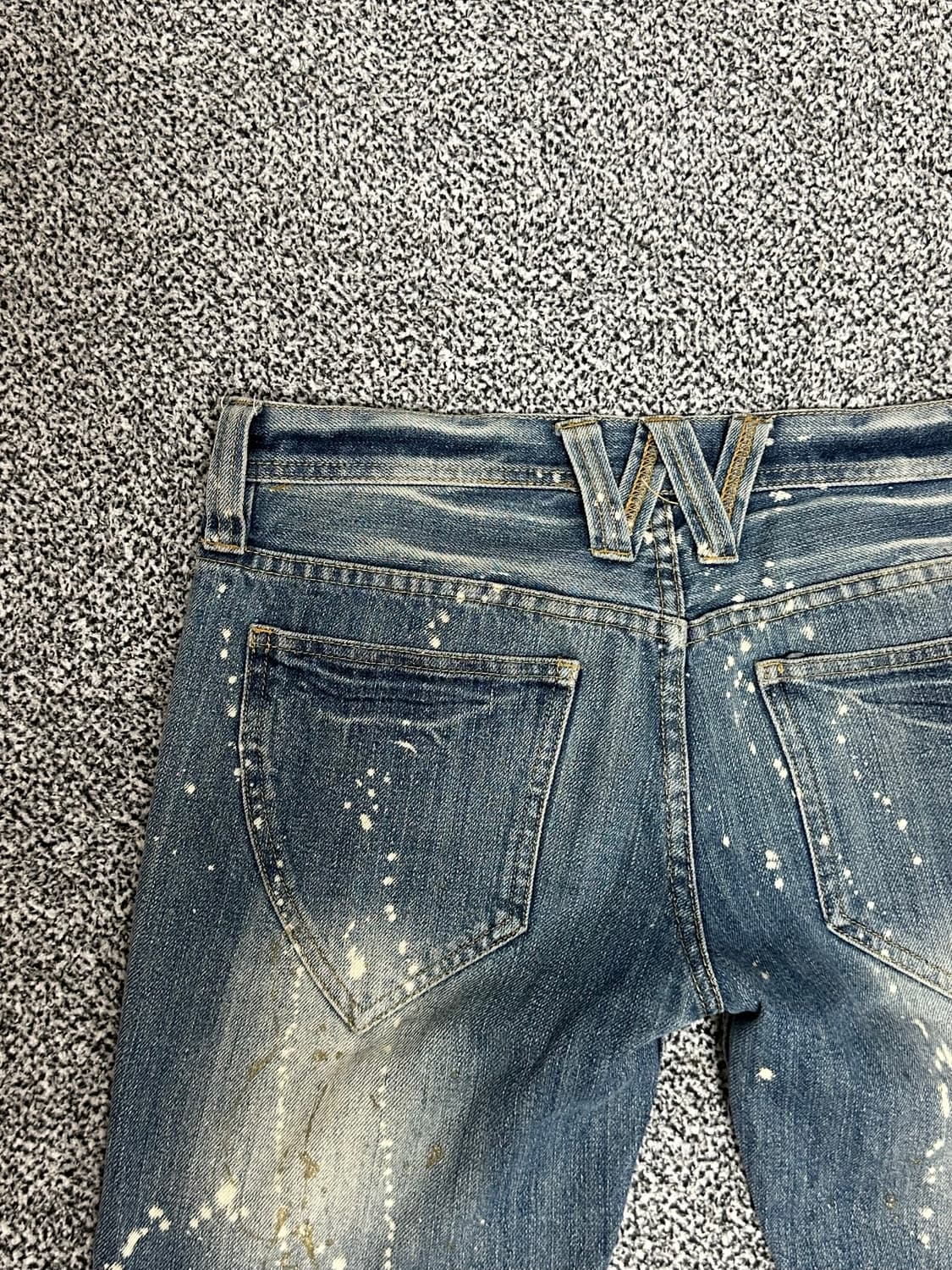 로우라이즈 세미 부츠컷 데님 팬츠 상품이미지7