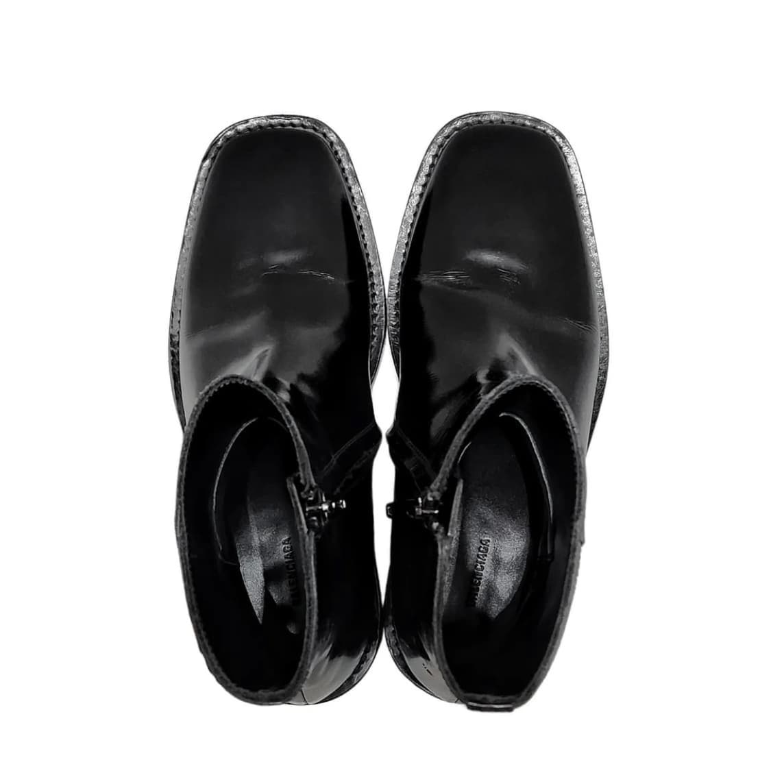 발렌시아가 스퀘어토 레더 부츠 상품이미지7