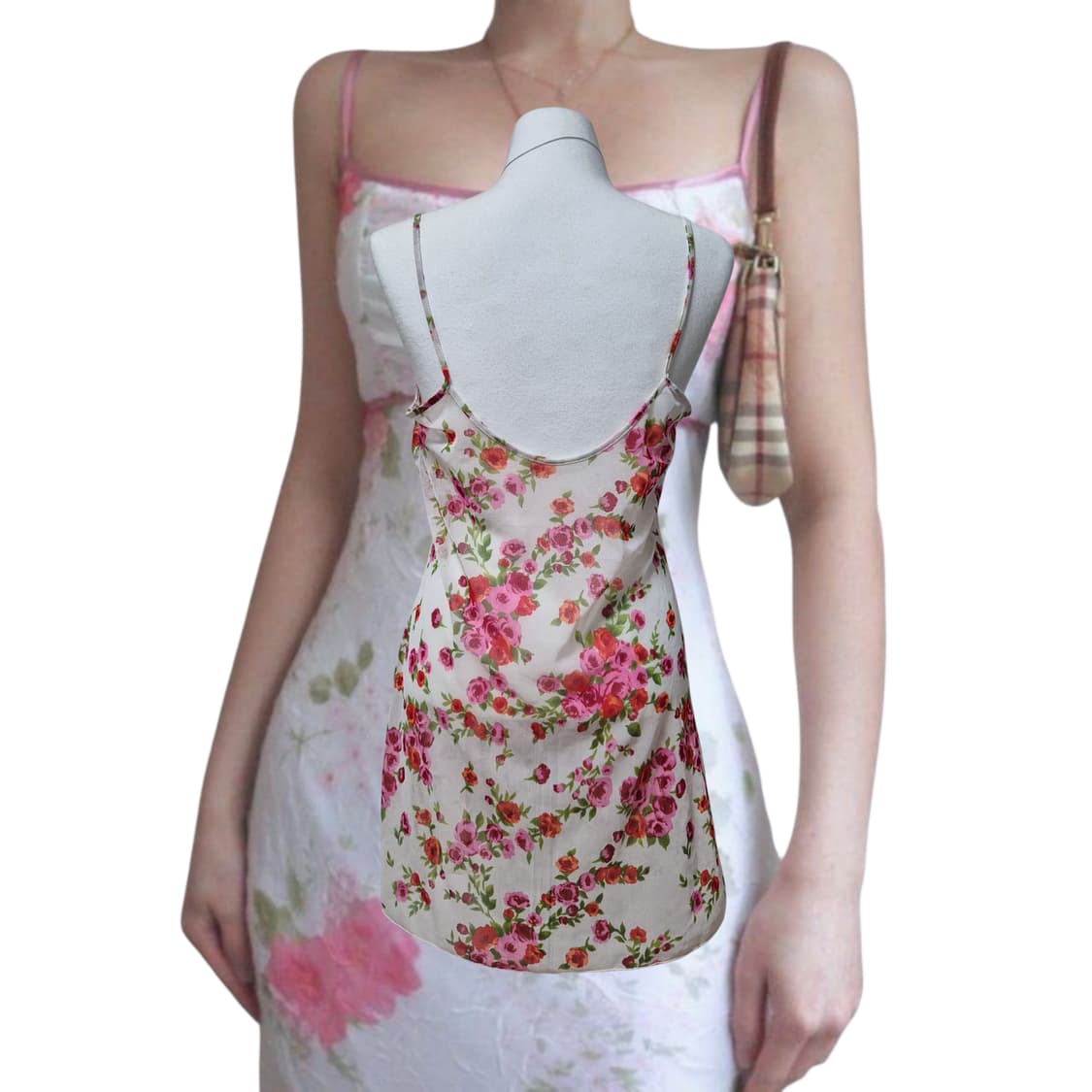 Vintage Pink rose garden slip ops 상품이미지2