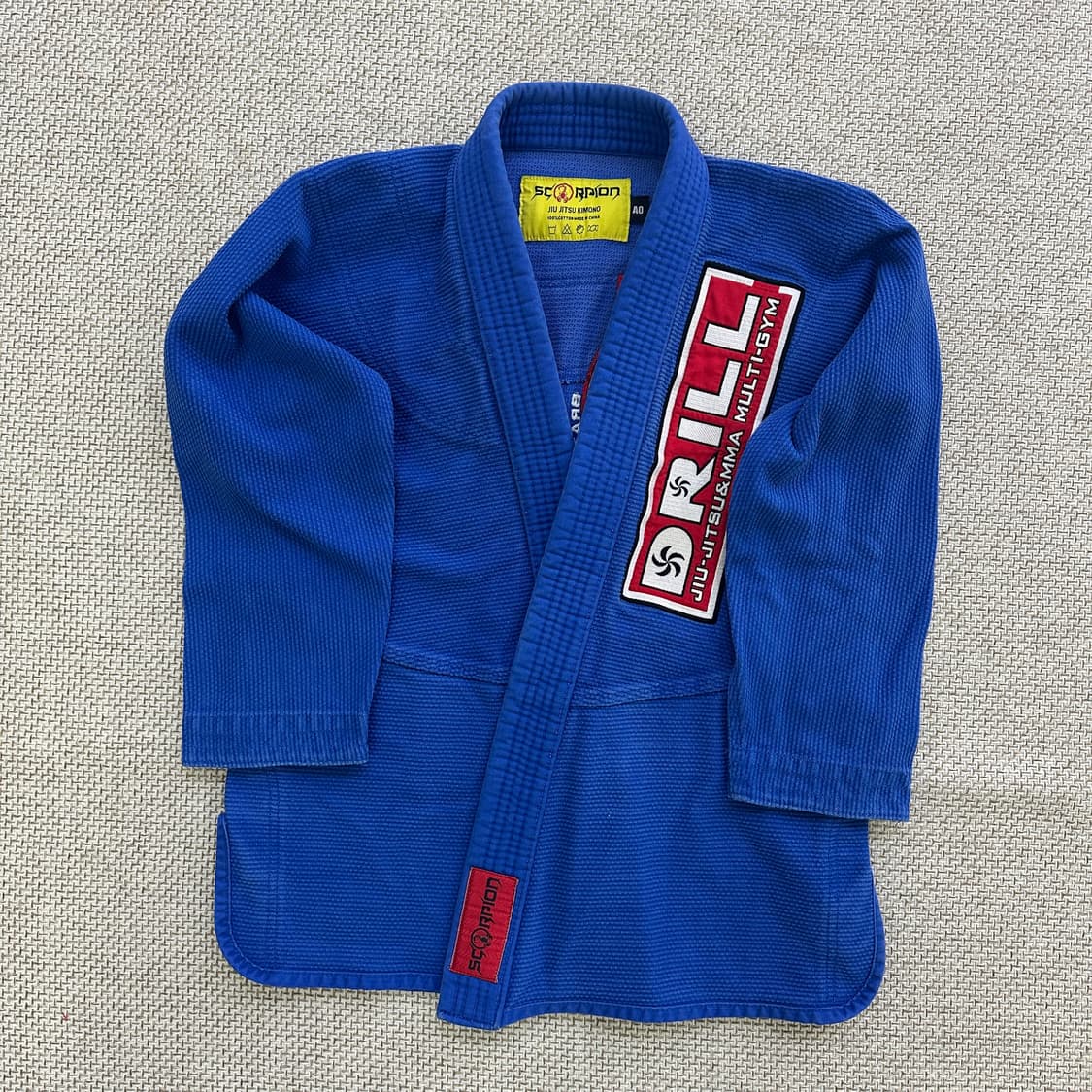 실측확인 스콜피온 주짓수 도복 0413D 상품이미지2