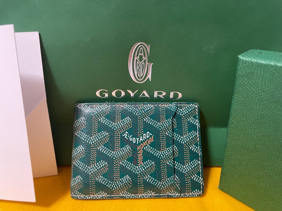 [정품] 고야드 인서트 카드지갑 그린 상품이미지1