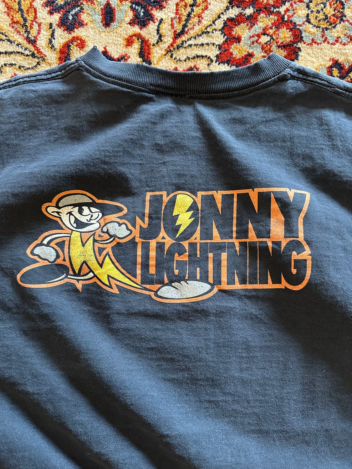 90s Johnny Lightning "Bolt Man" Tee - XL 상품이미지1