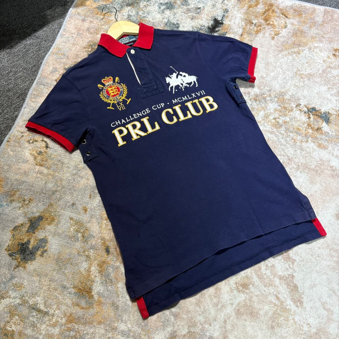 폴로 랄프로렌 더블포니 PRL 클럽 빈티지 카라티셔츠 상품이미지1