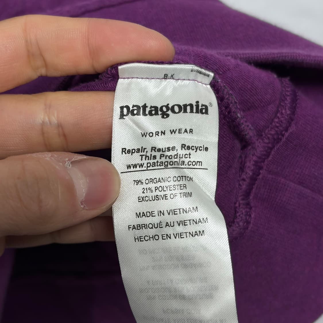 파타고니아 오가닉 코튼 스냅티 풀오버 2 상품이미지5
