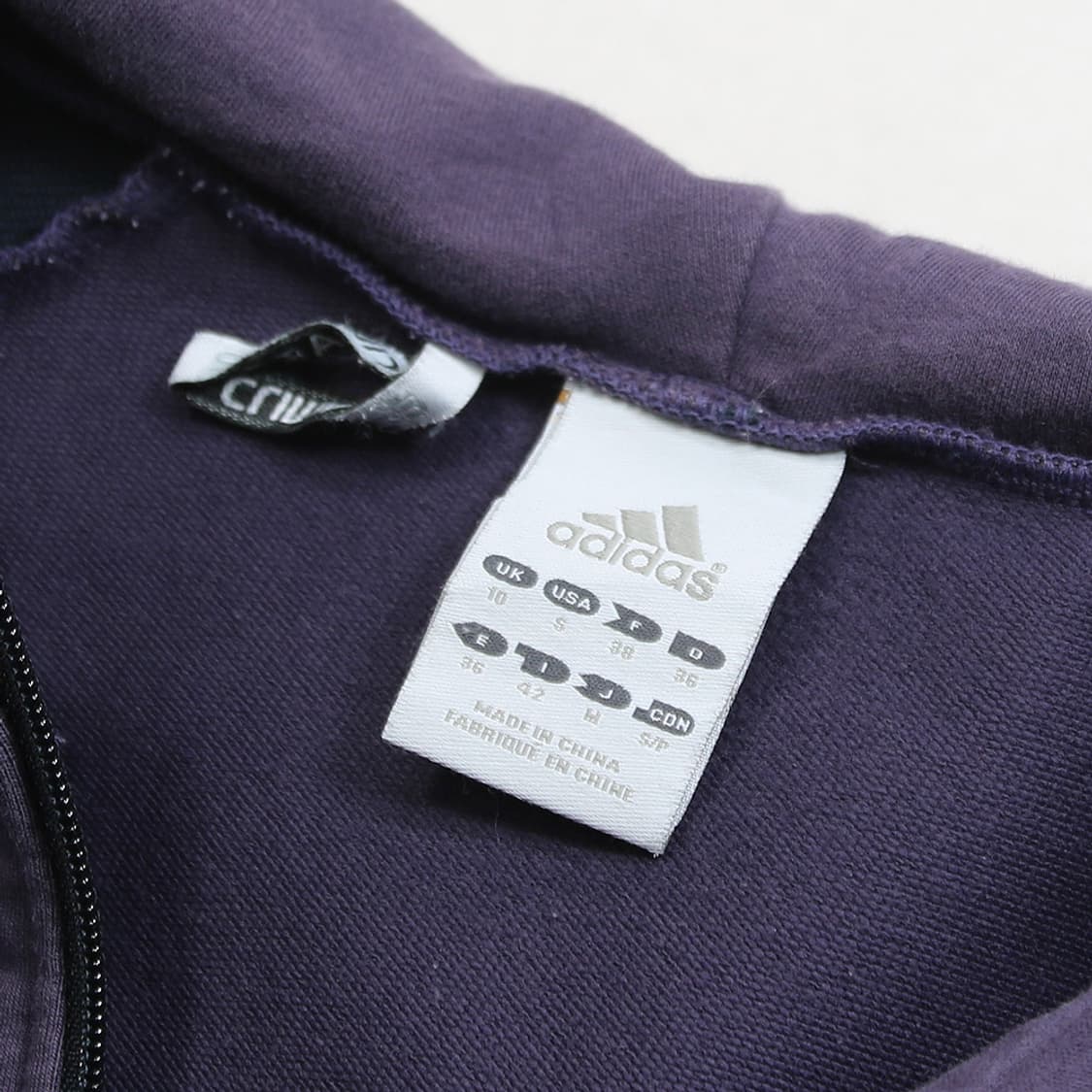 아디다스 후드 집업 (여성용 M) 상품이미지5