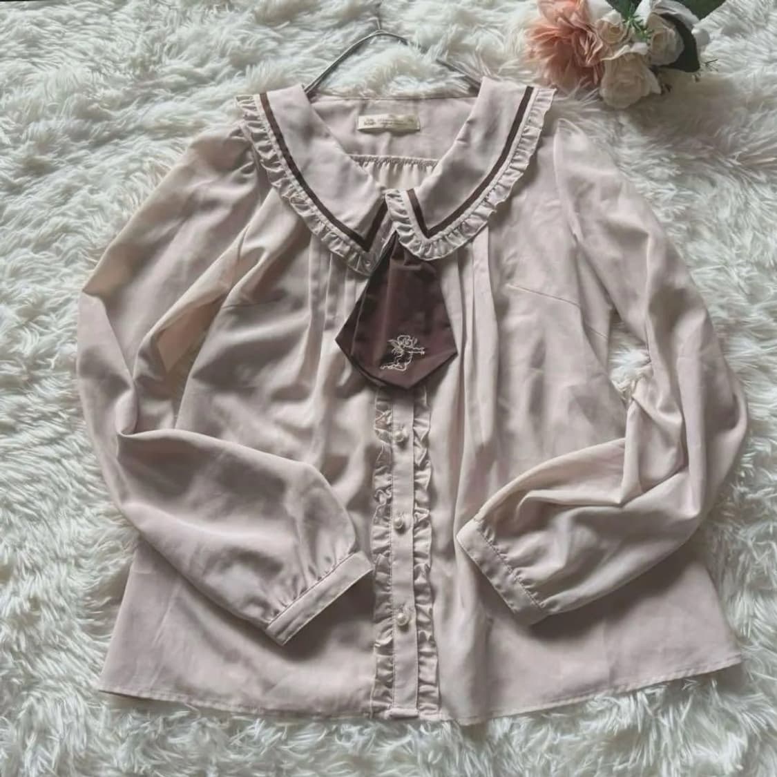 앙크루즈 딸기우유 블라우스 히메갸루 라떼갸루 상품이미지2