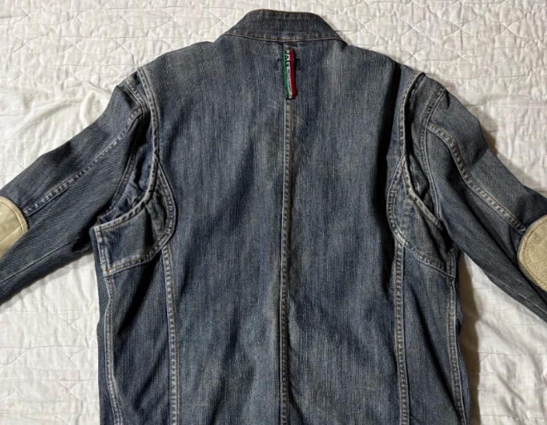 D&G 데님 바이커 자켓 XL 상품이미지3