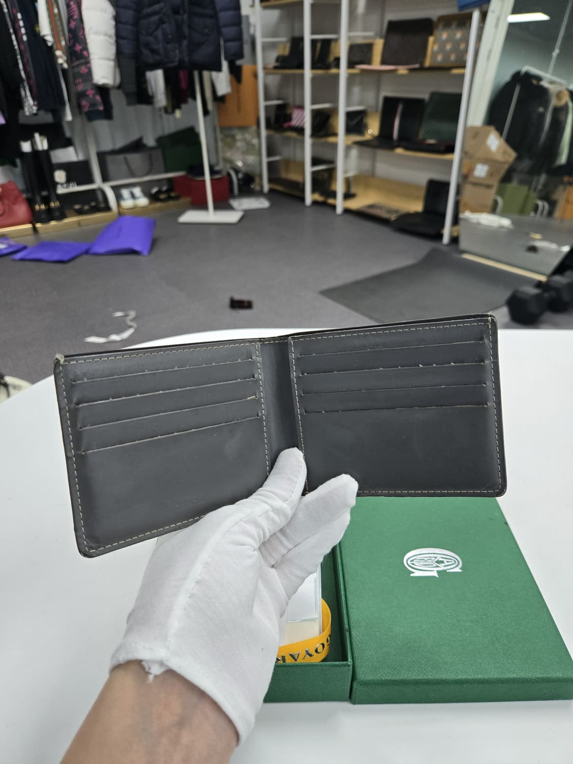 [A급컨디션]고야드 빅투와르 반지갑 상품이미지5