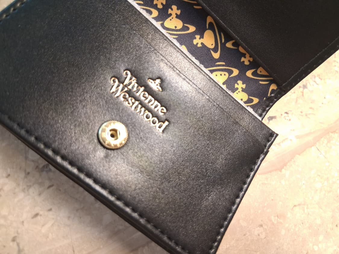 비비안웨스트우드 빈티지 워터 orb 카드지갑 블랙 (새상품) 상품이미지8