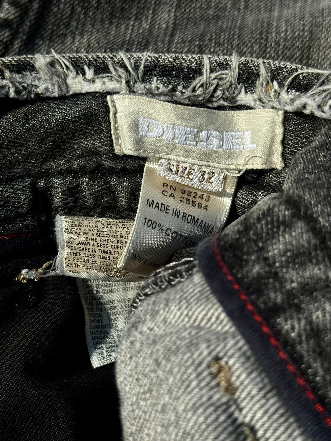 DIESEL – Zip Pocket Denim Pants 상품이미지9