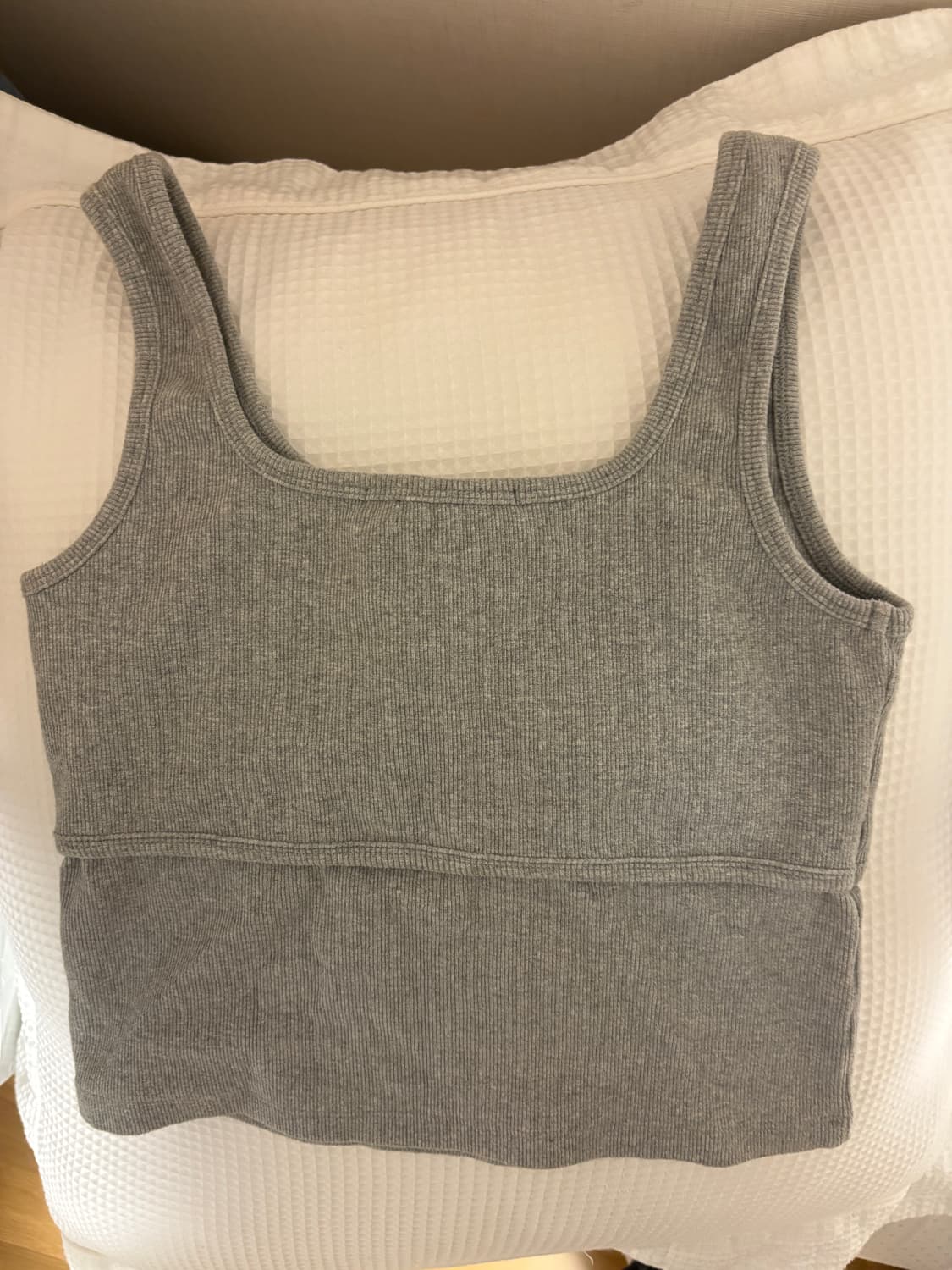 LCDC 뷔스티에 디테일 탱크탑 M(실사) 상품이미지5