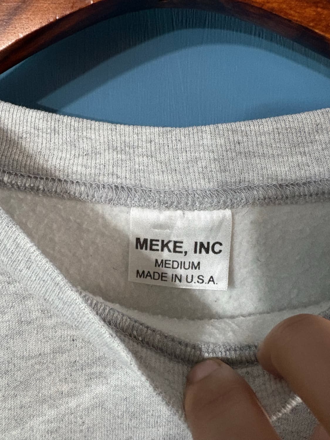 90's vtg U.S Airforce Sweatshirt. 상품이미지4