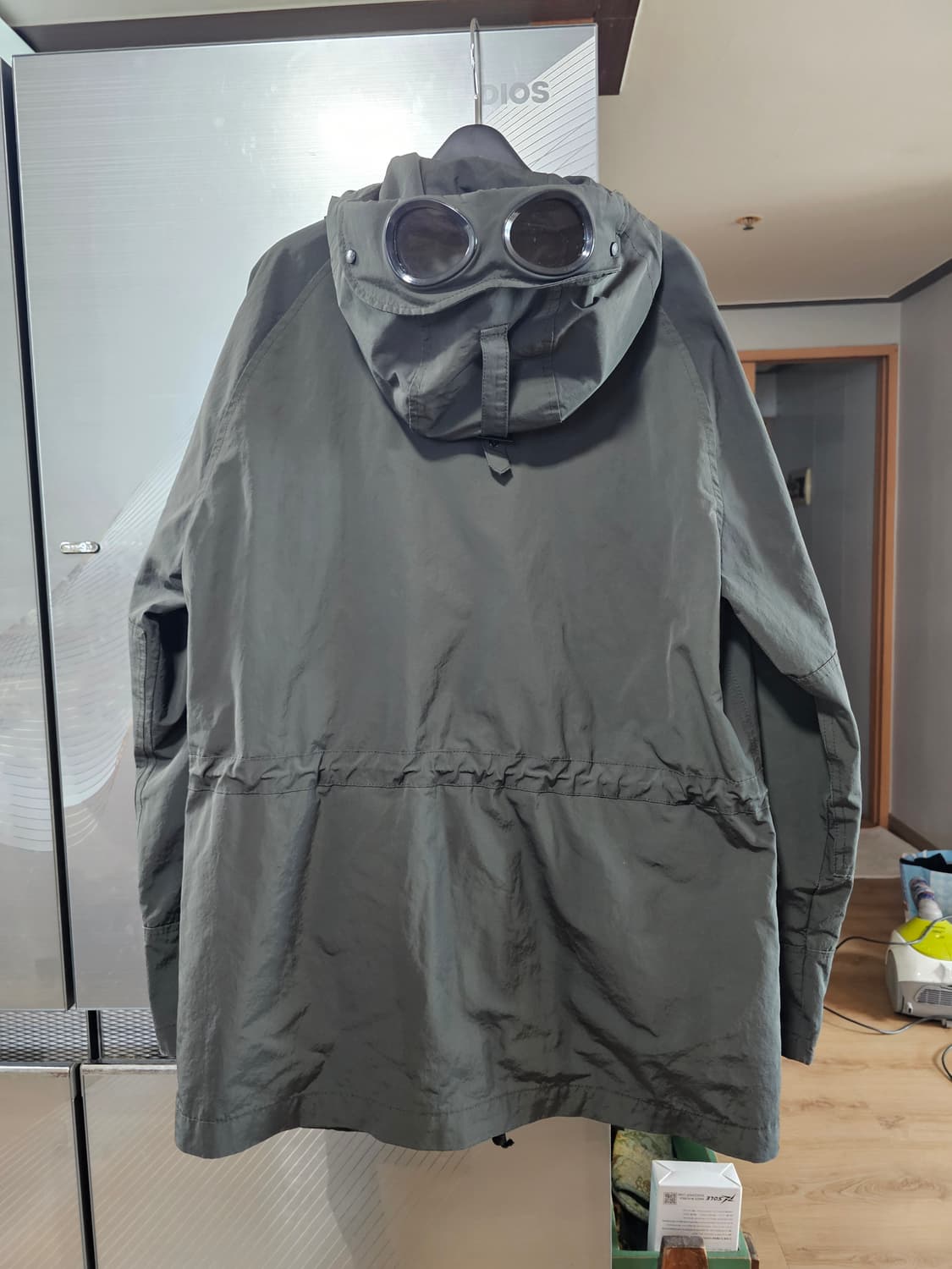 씨피컴퍼니 후드형 올리브 야상형 자켓 팔아요 상품이미지1