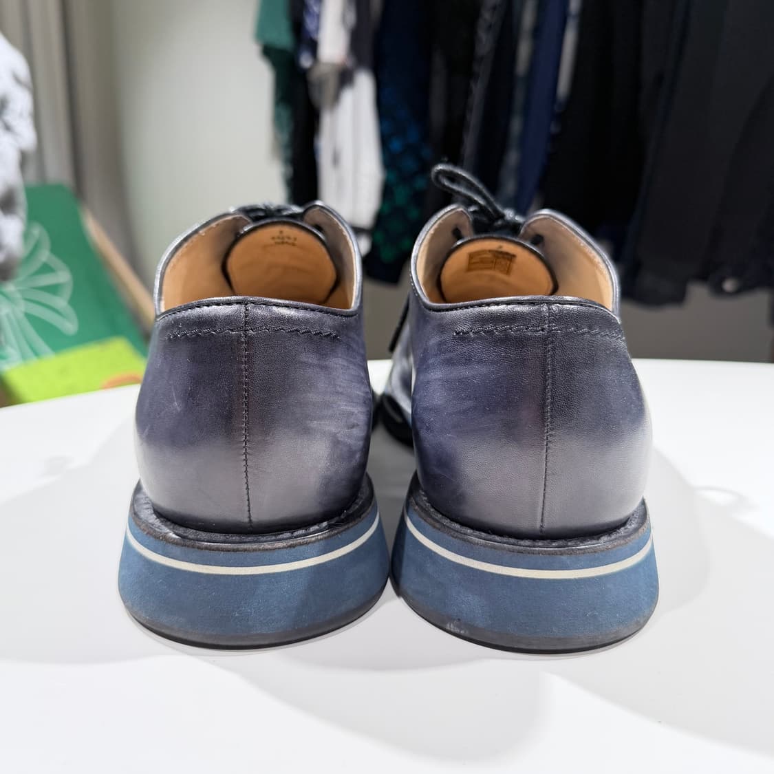 (A/8) / 벨루티 알레시오 레더 가죽 구두 로퍼 상품이미지4