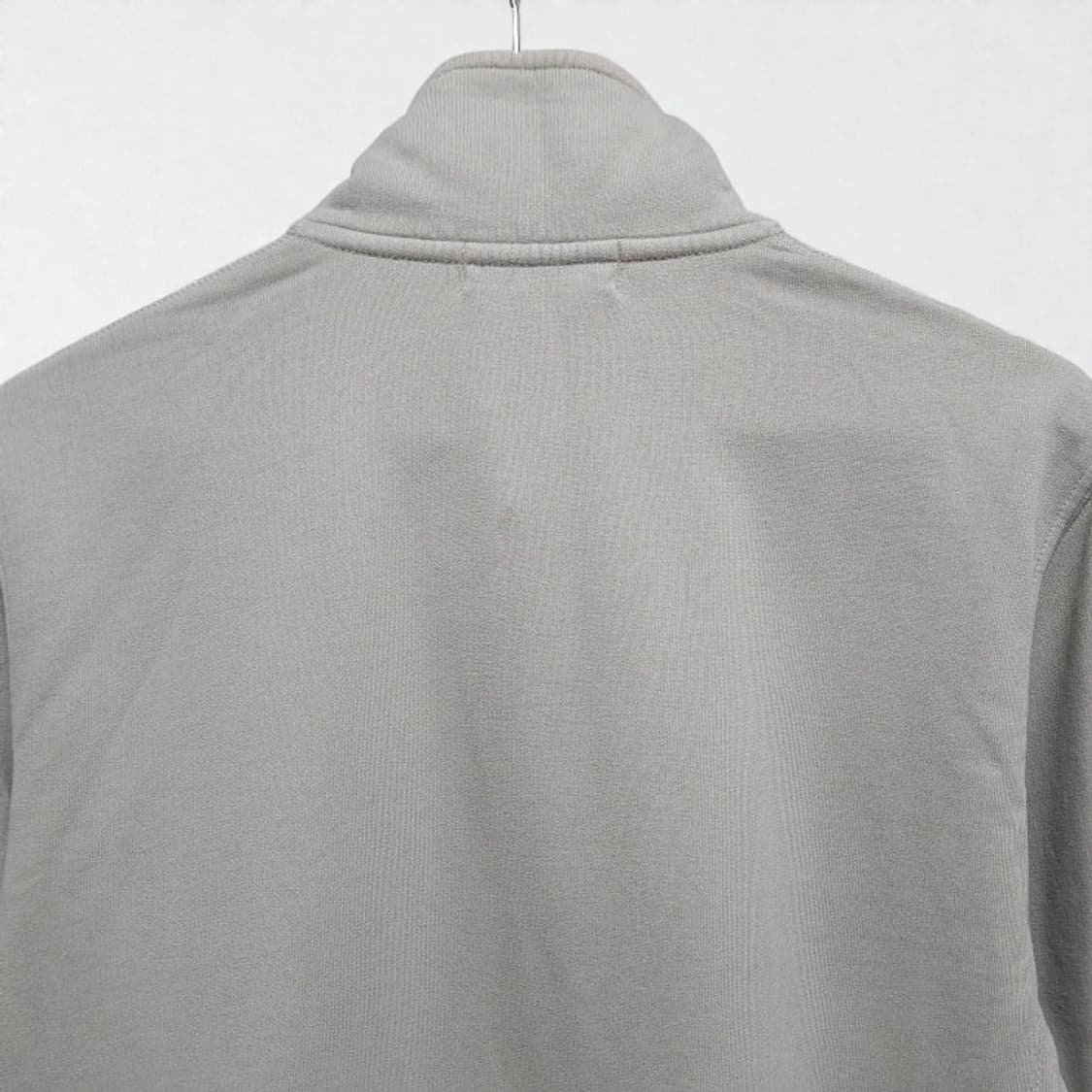 100)스톤아일랜드 하프버튼 맨투맨 여름제외 워시드그레이 상품이미지6