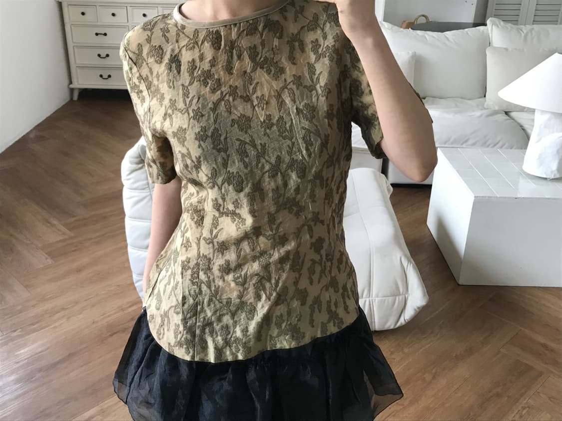 vintage pattern blouse 상품이미지8