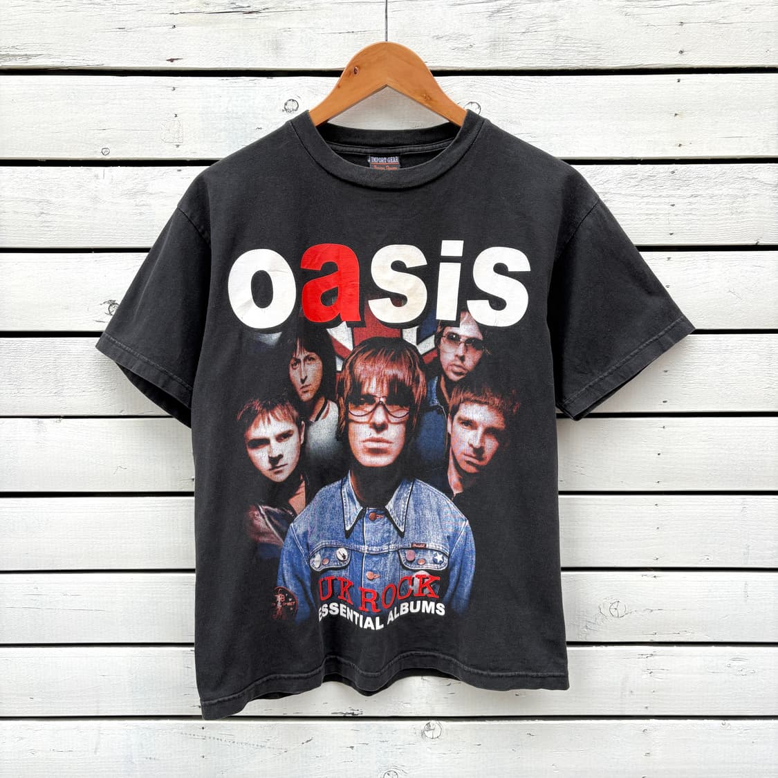 Vintage 빈티지 오아시스 밴드티 반팔 티셔츠 상품이미지1