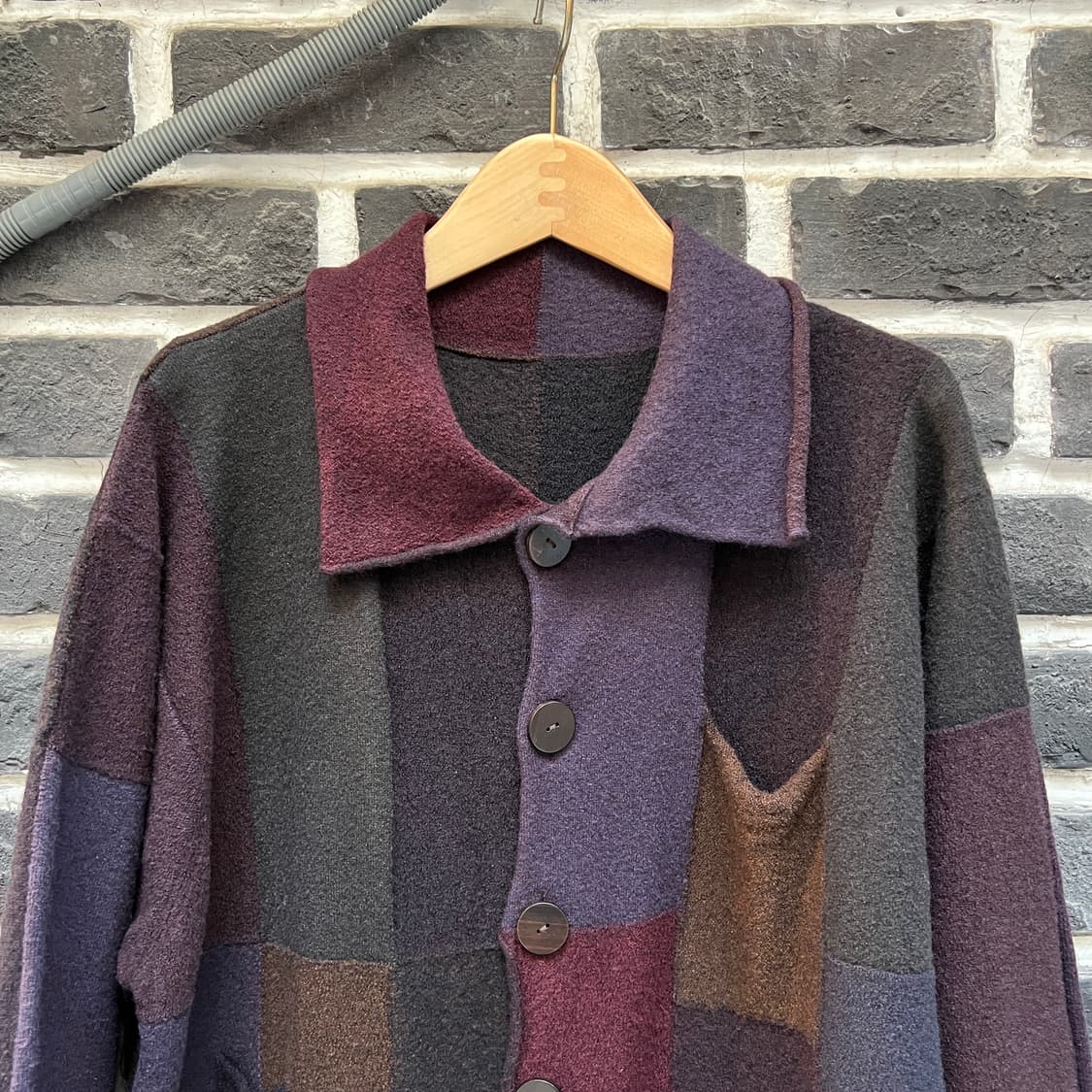 Jurgen lehl 패치워크 코트 상품이미지3