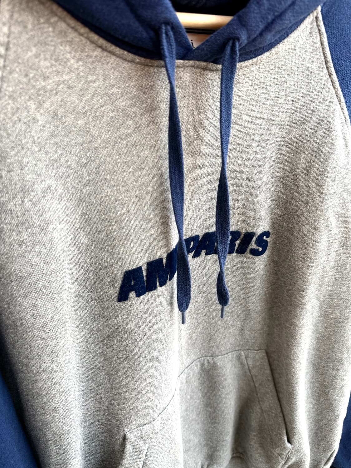 L/ 아미 파리스 로고 투톤 후드티 상품이미지5