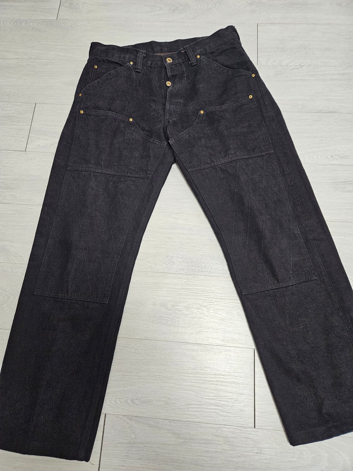 트로피클로딩 1906더블니블래키데님팬츠 상품이미지1