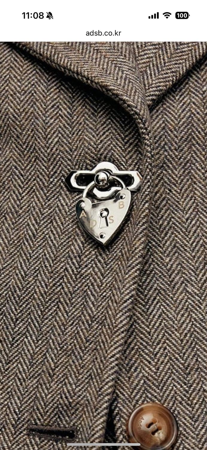 앤더슨벨 HARUKO HERRINGBONE MA-1 JACKET 상품이미지2