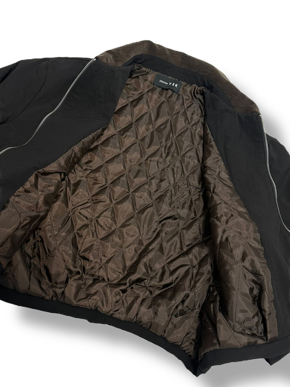 빈티지 크롭 블루종 자켓 상품이미지5