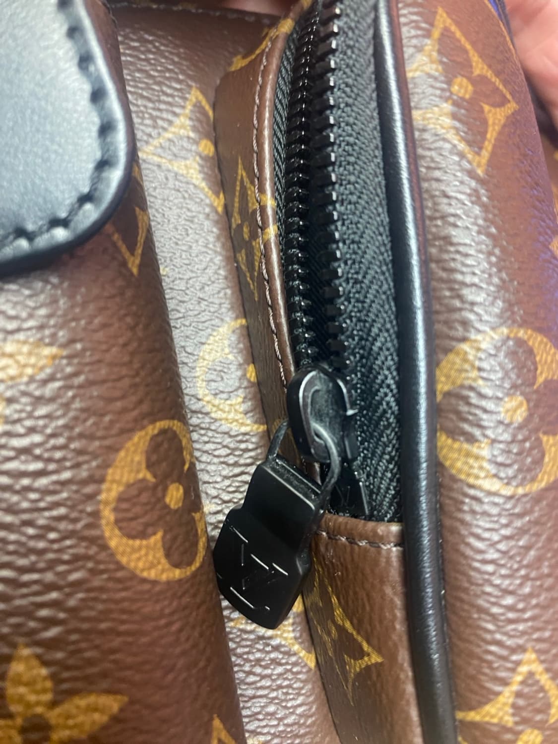 루이비통 크리스토퍼 범백 모노그램 마카사르 m45337 벨트백 힙색 상품이미지6