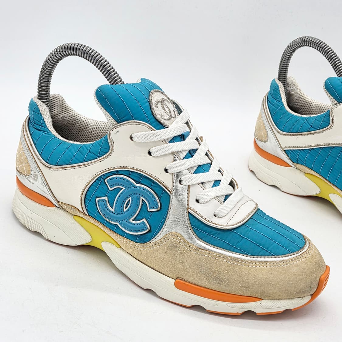 샤넬 우먼스 크루즈 스니커즈 멀티 (36 1/2) 상품이미지6