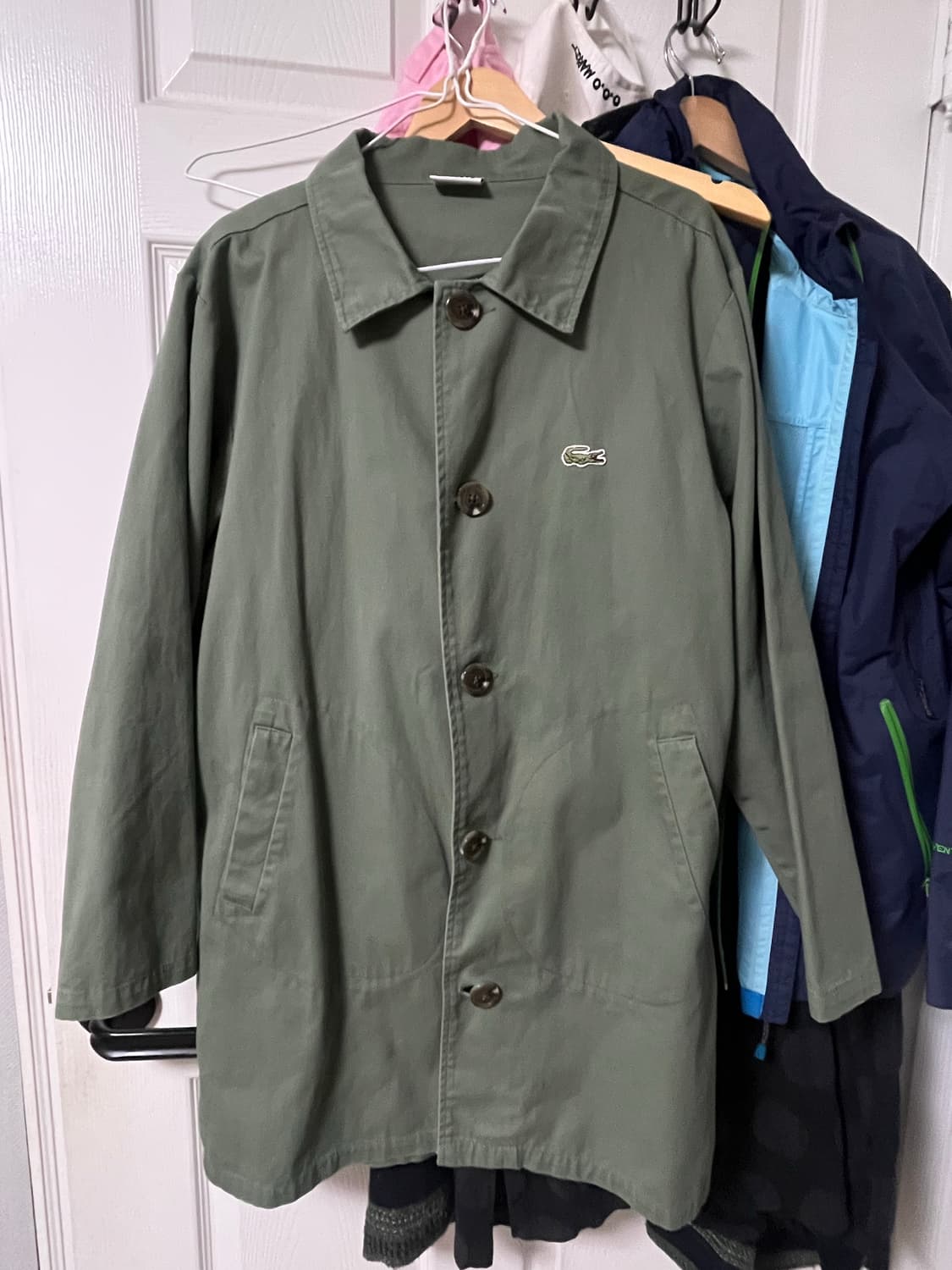 라코스테 빈티지 셔츠 자켓 상품이미지1