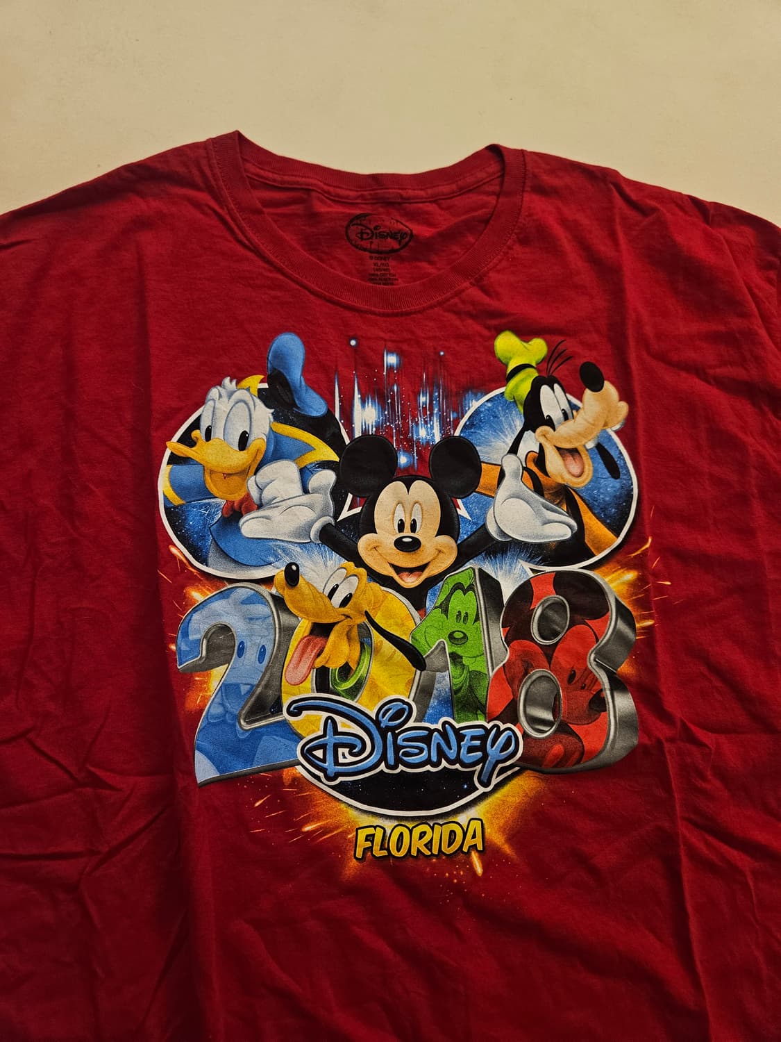 올드 디즈니 14,18 기념 반팔  상품이미지2