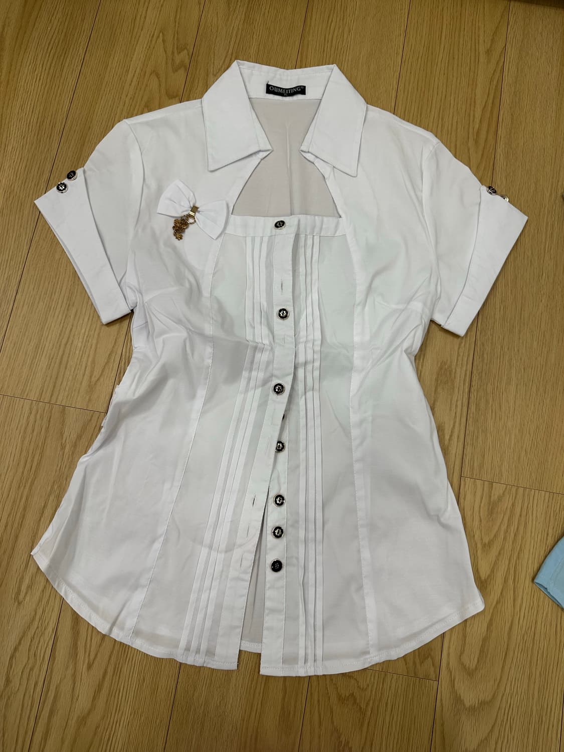 핀터깔 오네갸루 갸루 셔츠 블라우스 빈티지 라떼갸루 와투케 섹시 상품이미지2