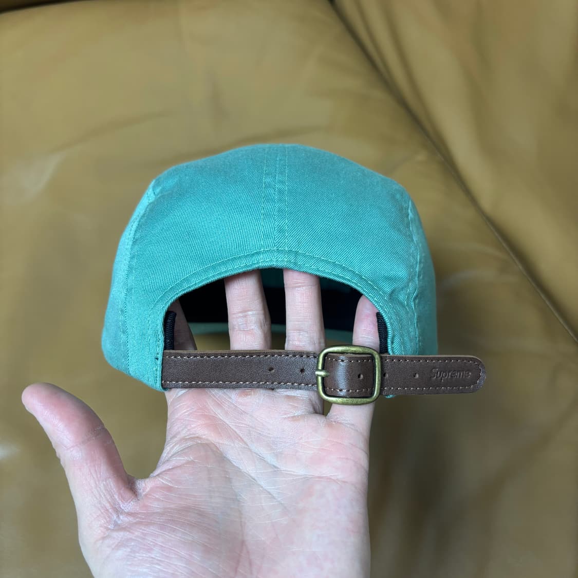 슈프림 캠프캡 모자 박스로고 25ss 워시드 세이지 상품이미지8