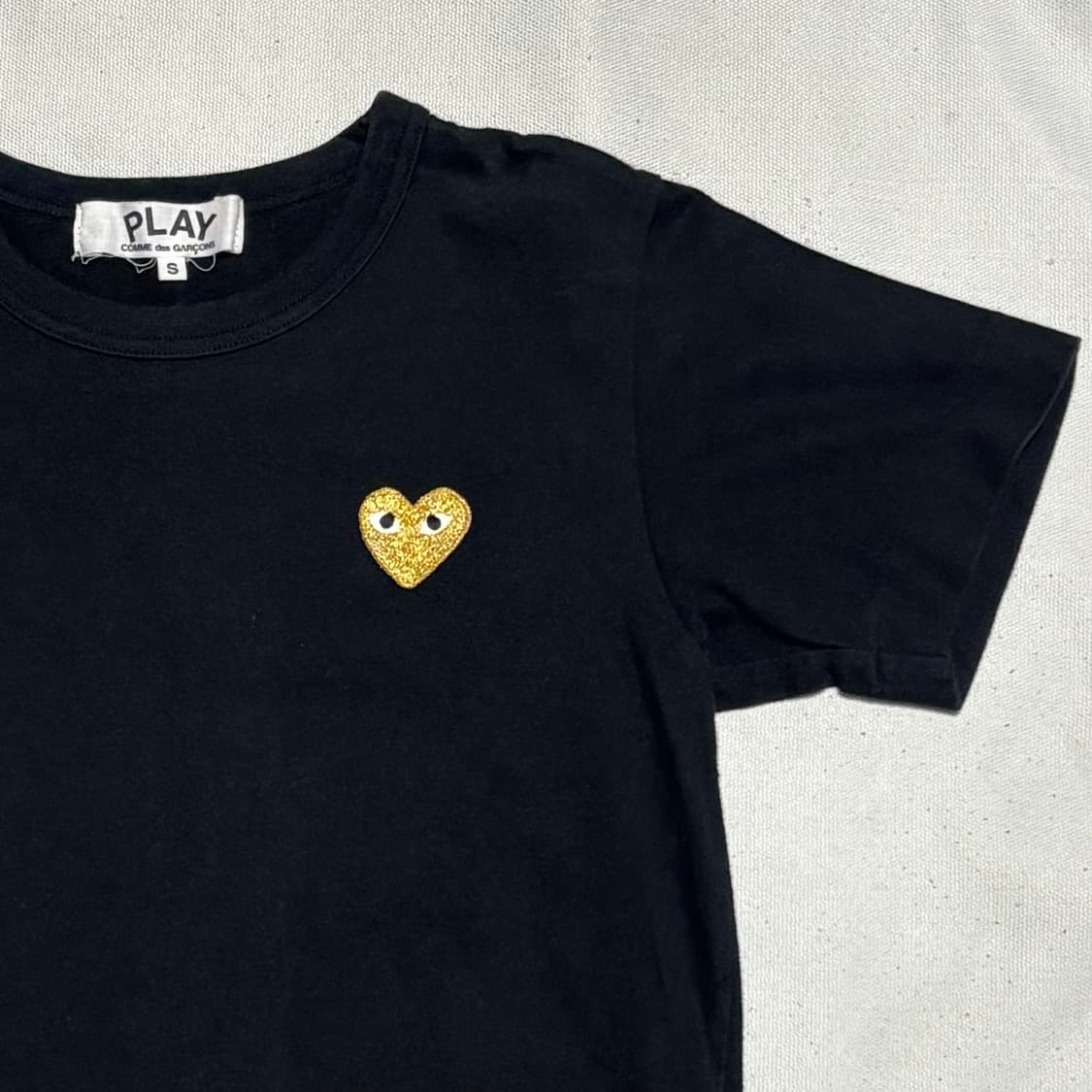 S 꼼데가르송 여성 티셔츠 상품이미지1