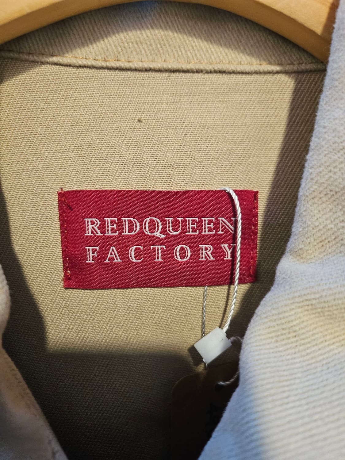 REDQUEEN FACTORY 베이지 레이스업 데님 자켓 상품이미지2