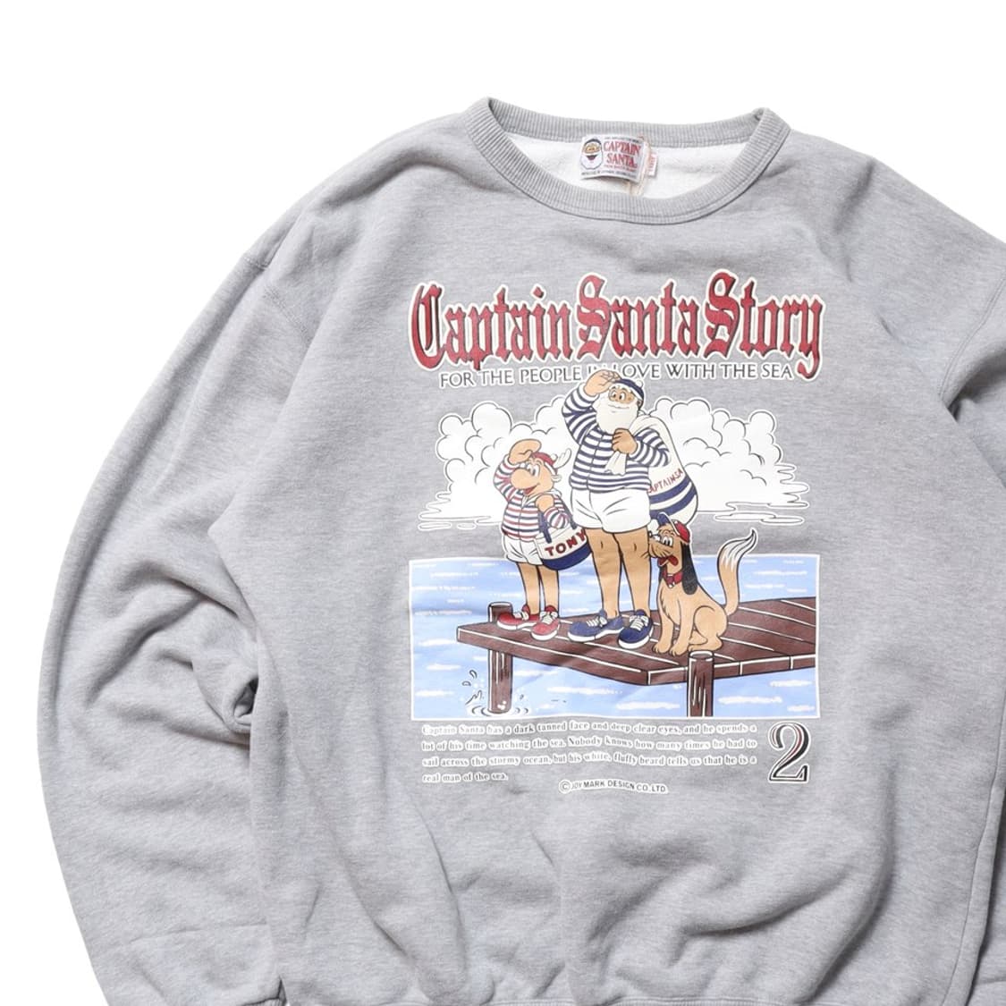 캡틴 산타 Captain Santa Printing Sweatshirt  상품이미지2