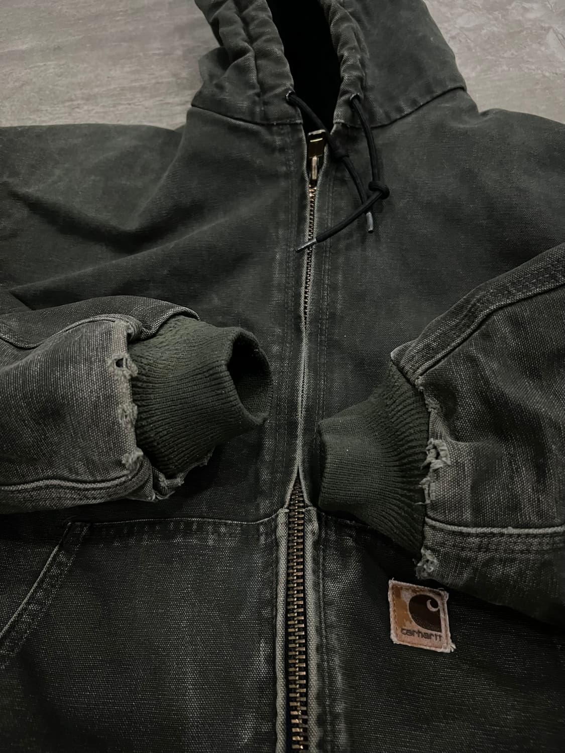 (L) 칼하트 덕 액티브 후드자켓 J130 MOS 모스그린 상품이미지6