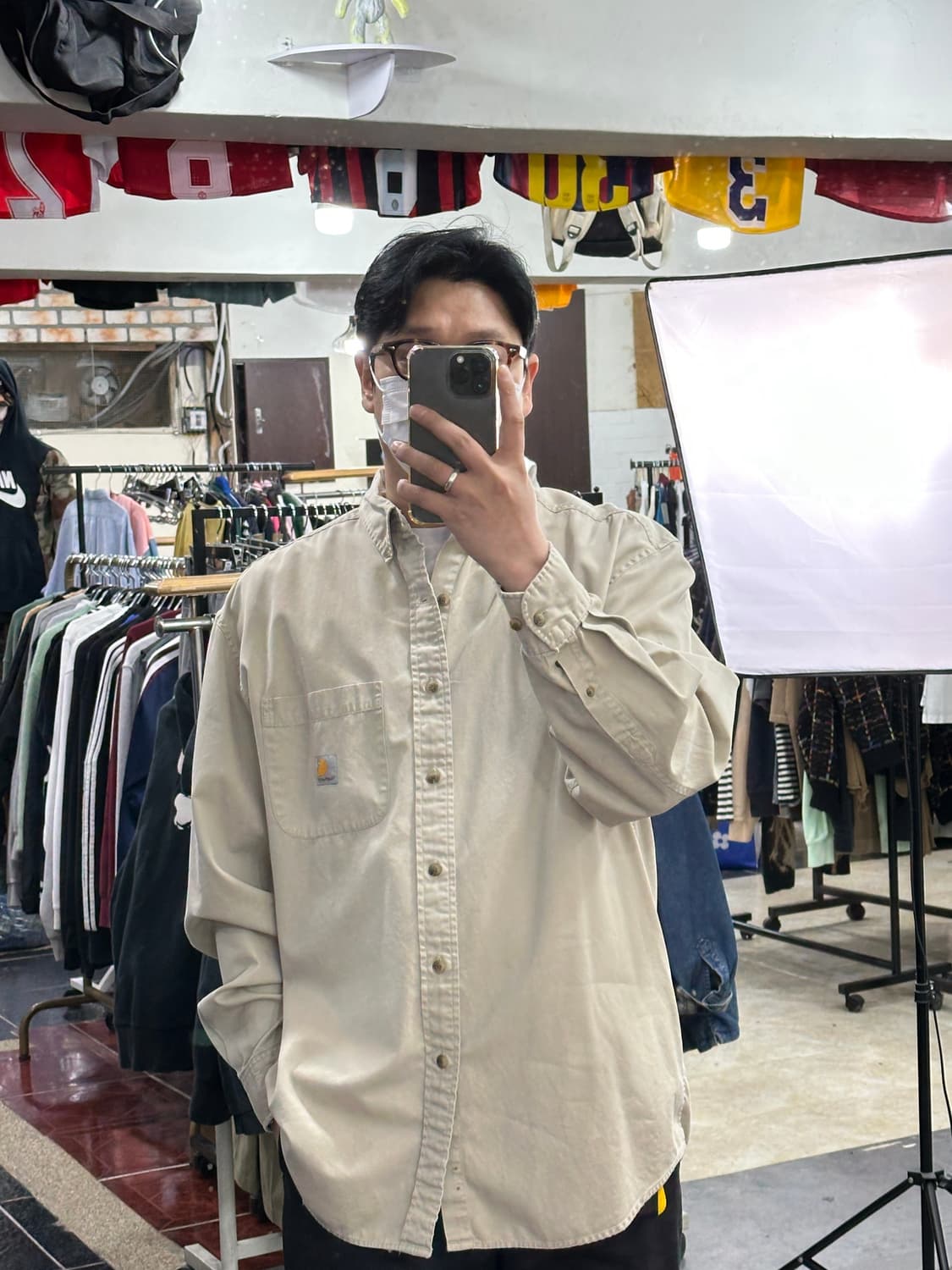 칼하트 옥스포드셔츠 XL 상품이미지7